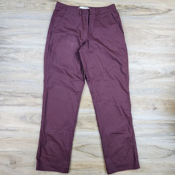 🔹️Nike Golf Burgundy Dri-Fit Pants Size 8 - Picture 2 of 11